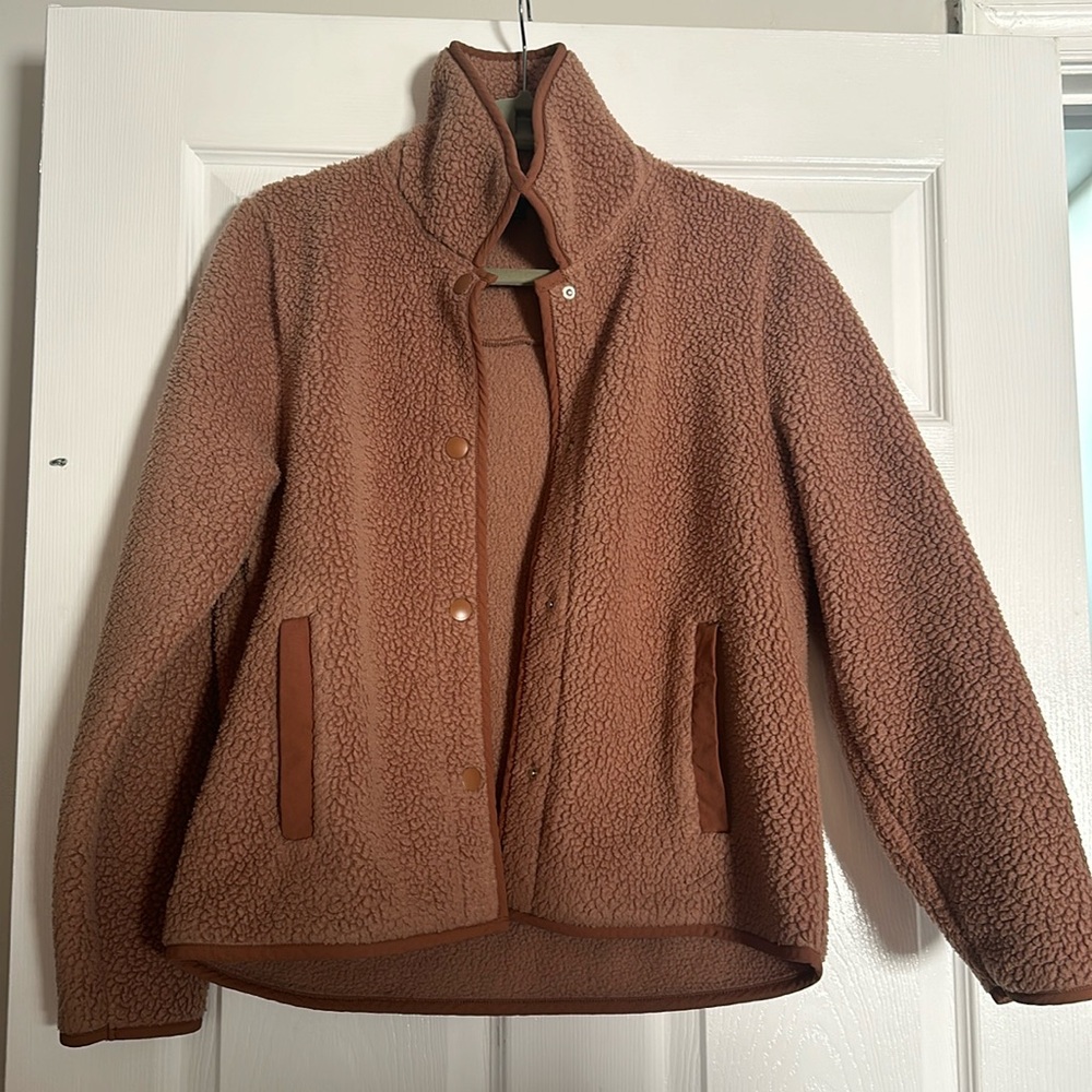 Jcrew Fleece Jacket 🧥